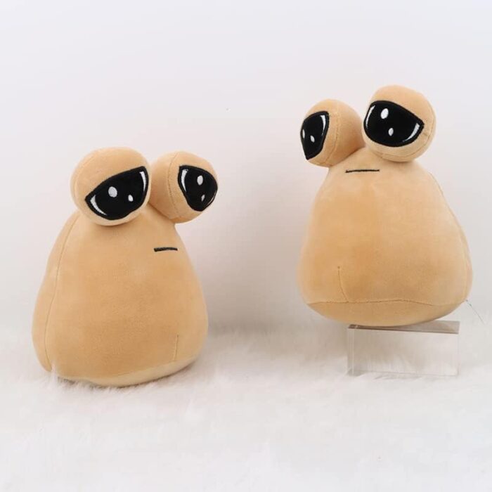Emotion Alien Plush Toy – 22cm Stuffed Animal, Hot Game Pou Inspired, Children’s Day Gift – 8.6 inches, one Color