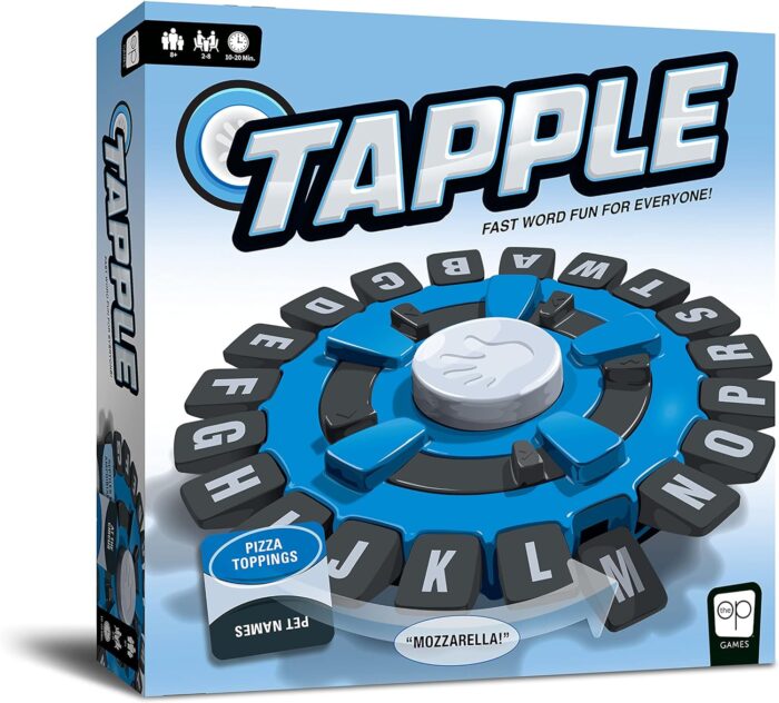 TAPPLE® Word Game - Fast-Paced Family Board Game for All Ages