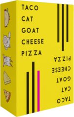 Taco Cat Goat Cheese Pizza - Fast-Paced Card Game for Family Fun