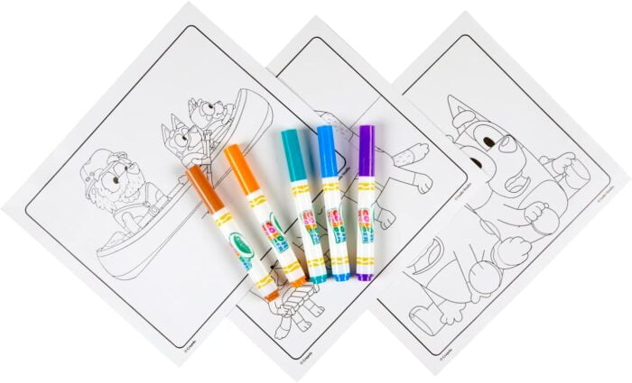 Crayola Bluey Color Wonder Coloring Set - Mess-Free Fun for Toddlers