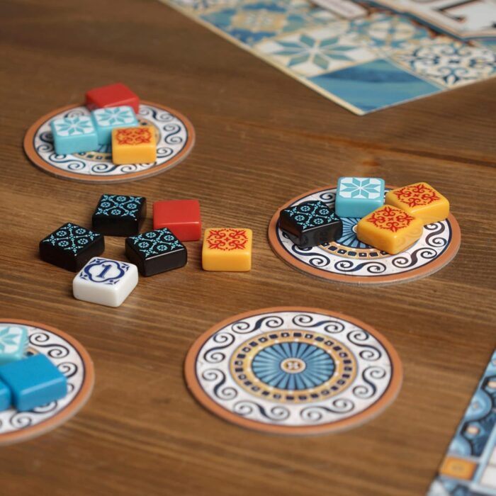 Azul-Board Game - Mosaic-Tile Placement Strategy Game for Adults and Kids Ages 8 Up