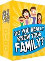 Do You Really Know Your Family Game - Fun Family Game with Conversation Starters & Challenges for All Ages