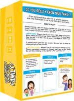 Do You Really Know Your Family Game - Fun Family Game with Conversation Starters & Challenges for All Ages