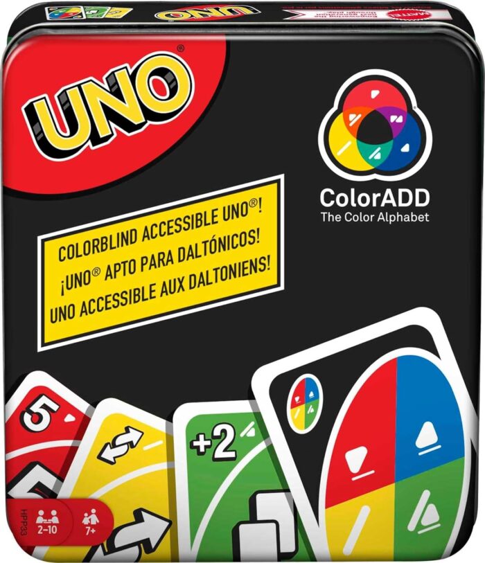 UNO ColorADD Card Game