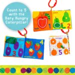 Let's Count Soft Book - World of Eric Carle the Very Hungry Caterpillar Sensory Book for Babies