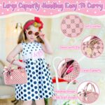 Play Purse for Little Girls - 32PCS Set with Pretend Makeup and Accessories