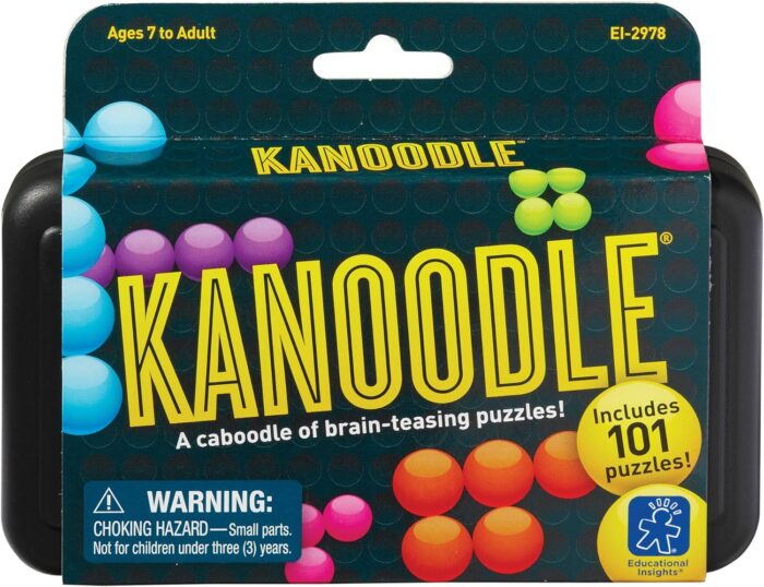 Kanoodle 3D Puzzle - Educational Insights Kanoodle 3D Brain Teaser Puzzle for Critical Thinking and Fun