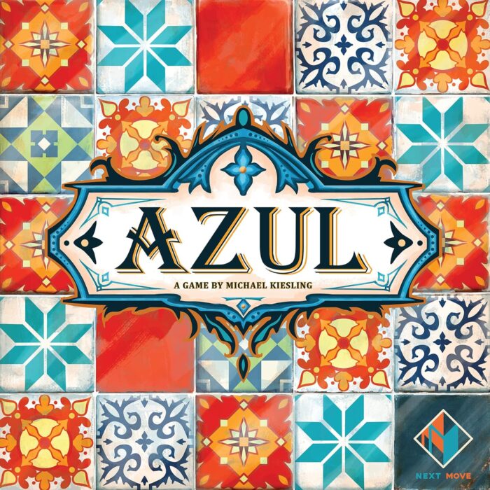 Azul-Board Game - Mosaic-Tile Placement Strategy Game for Adults and Kids Ages 8 Up