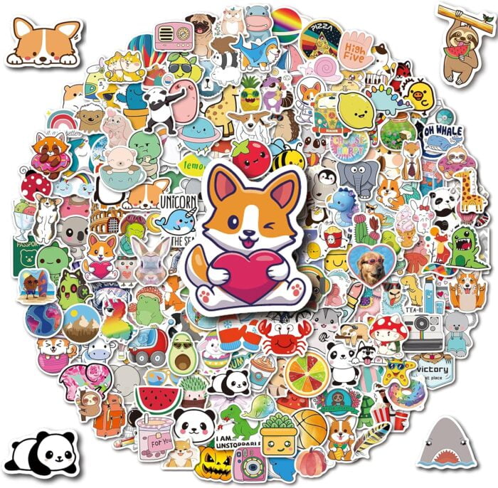 Stickers for Kids, Waterproof Stickers, Cute Stickers Pack, Fun Stickers, Durable Stickers