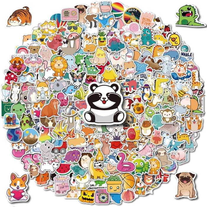 Stickers for Kids, Waterproof Stickers, Cute Stickers Pack, Fun Stickers, Durable Stickers